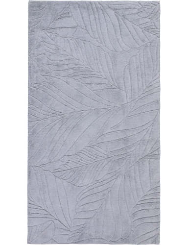 Efloor Dywan Pluszowy Botanic 80x150cm Liście Szary