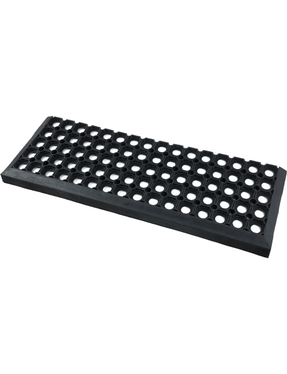 Efloor Nakładka Gumowa Na Schody Domino 25x75cm Czarny