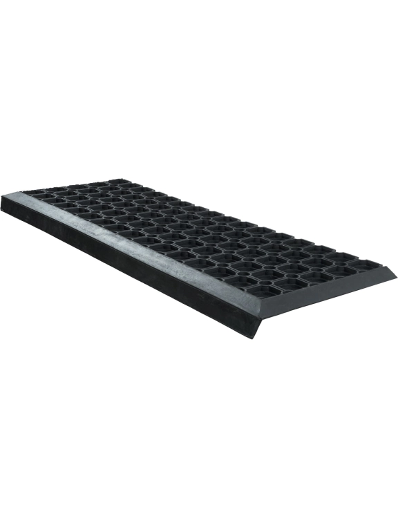 Efloor Nakładka Gumowa Na Schody Domino 25x75cm Czarny