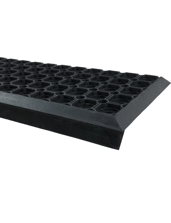 Efloor Nakładka Gumowa Na Schody Domino 25x75cm Czarny
