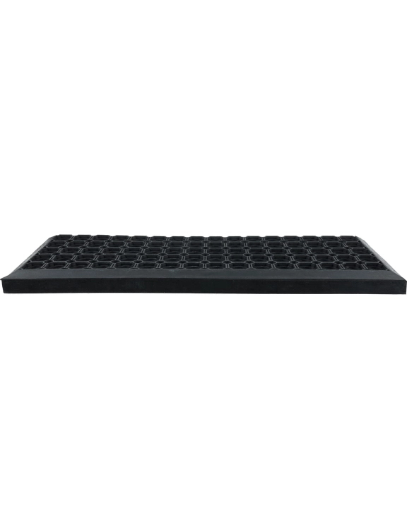 Efloor Nadkładka Gumowa Na Schody Domino 25x75cm Czarny
