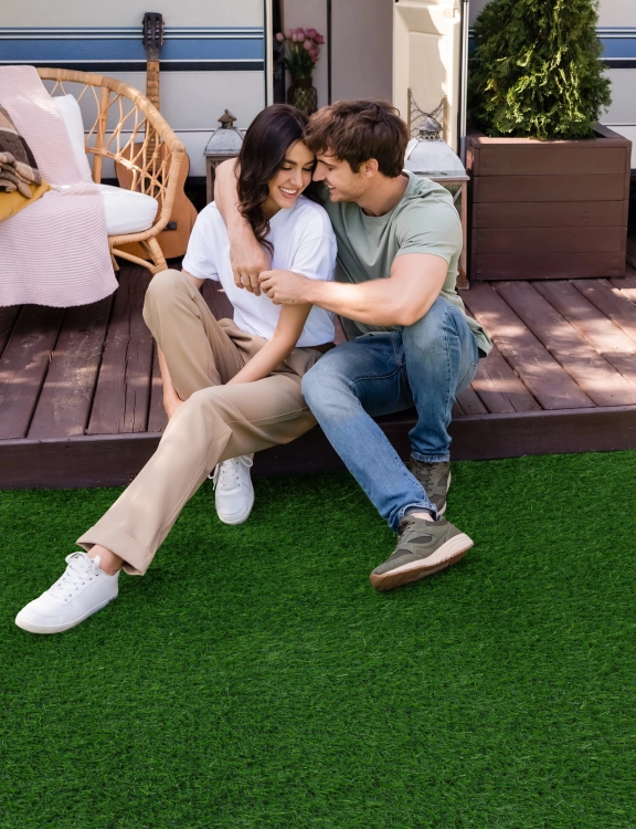 efloor Sztuczna trawa 2m Rina 20mm Certyfikat OEKO-TEX