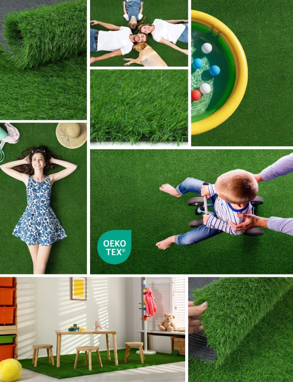 Efloor Sztuczna trawa 3m Rina 20mm Certyfikat OEKO-TEX