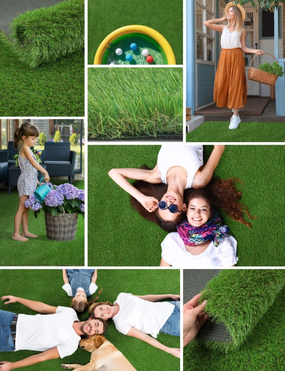 Efloor Sztuczna trawa 4m Alba 35mm na balkon i do ogrodu