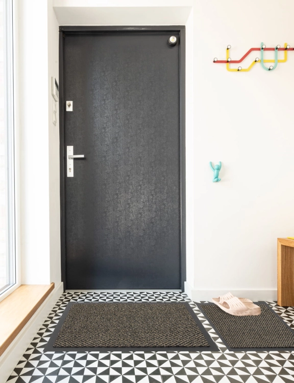 Efloor Wycieraczka pod drzwi Bruno 60x90cm Brązowy