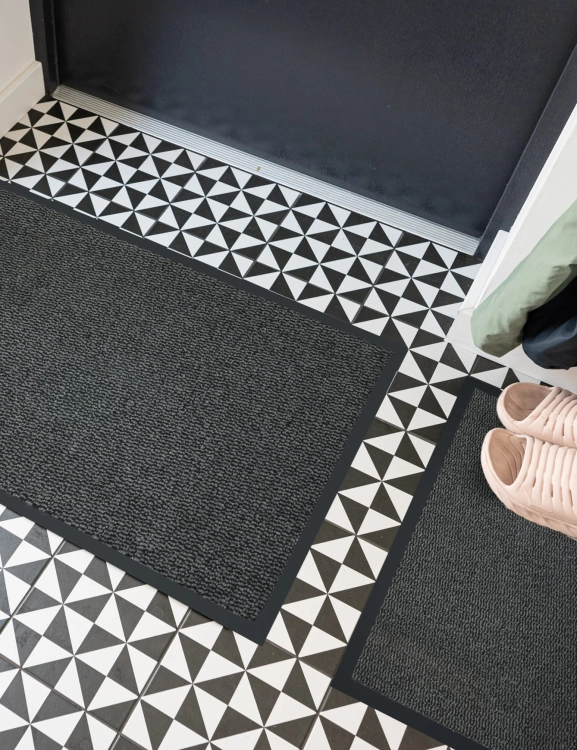 Efloor Wycieraczka pod drzwi Bruno 60x90cm Szary