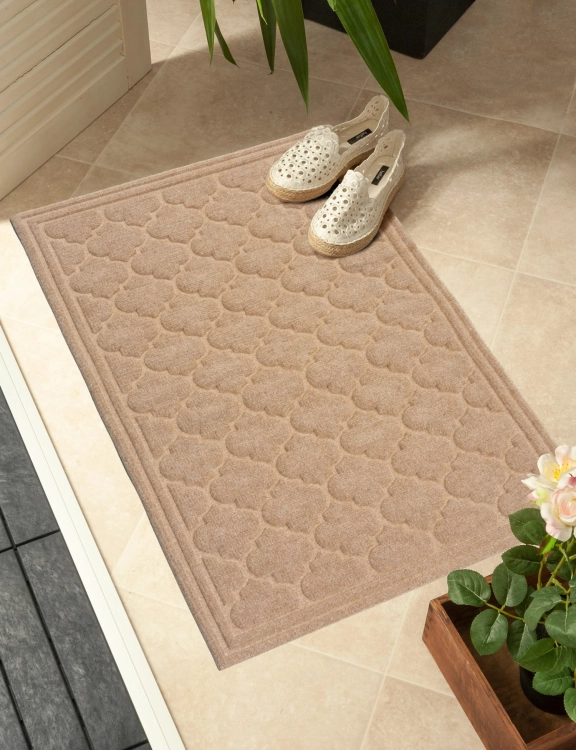 Efloor Duża Wycieraczka Pod Drzwi 60x90cm Beżowy