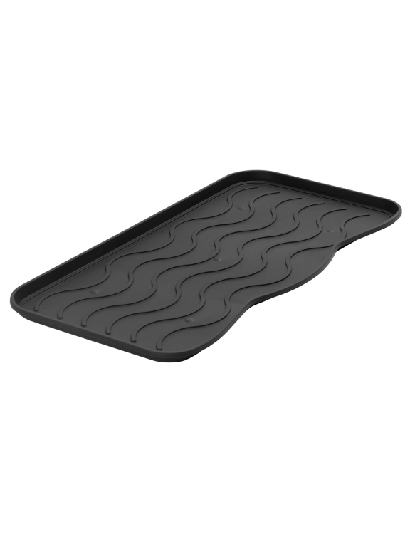 Efloor Zestaw 2szt Zestaw 2szt Ociekacz na buty Signet Czarny 38x75 cm