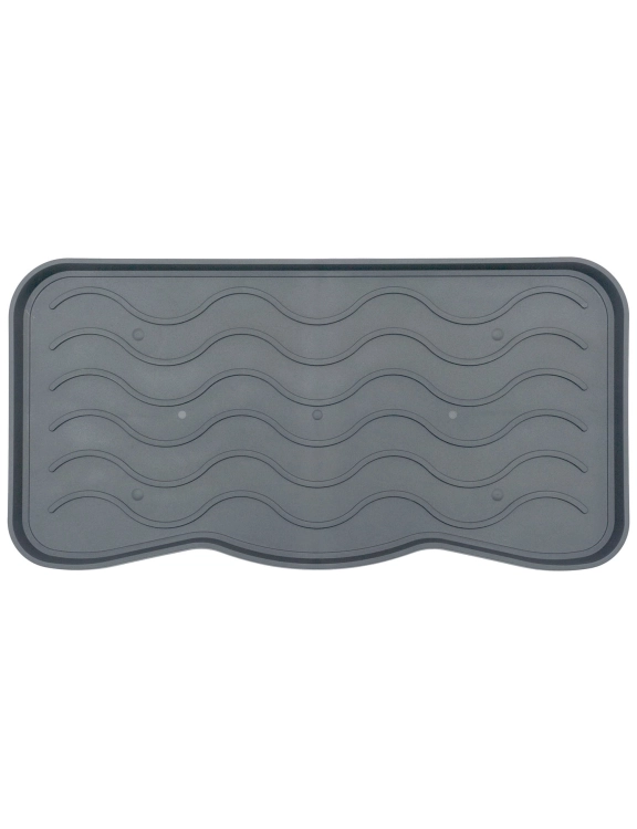 Efloor Zestaw 2szt Ociekacz na buty Signet Szary 38x75 cm