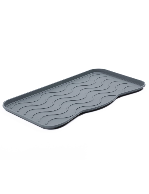 Efloor Zestaw 2szt Ociekacz na buty Signet Szary 38x75 cm