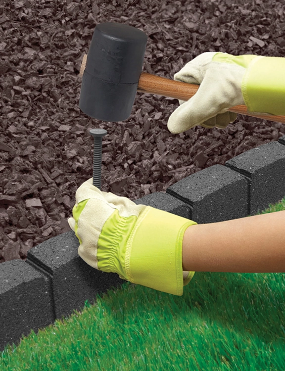 Efloor Zestaw szpilek do obrzeży 4 szt Szary