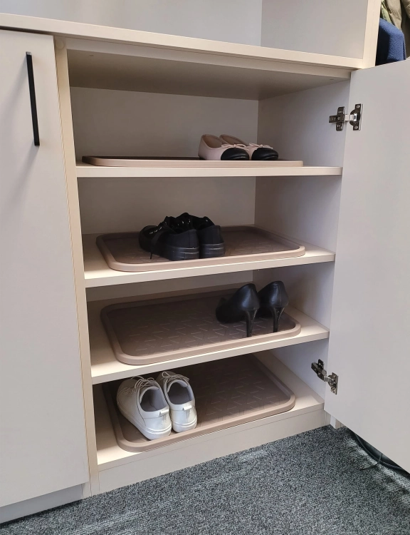 Efloor Organizer na buty do szafy Dumbo 38x50cm Beżowy