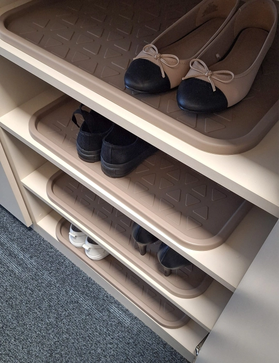 Efloor Organizer na buty do szafy Dumbo 38x50cm Beżowy