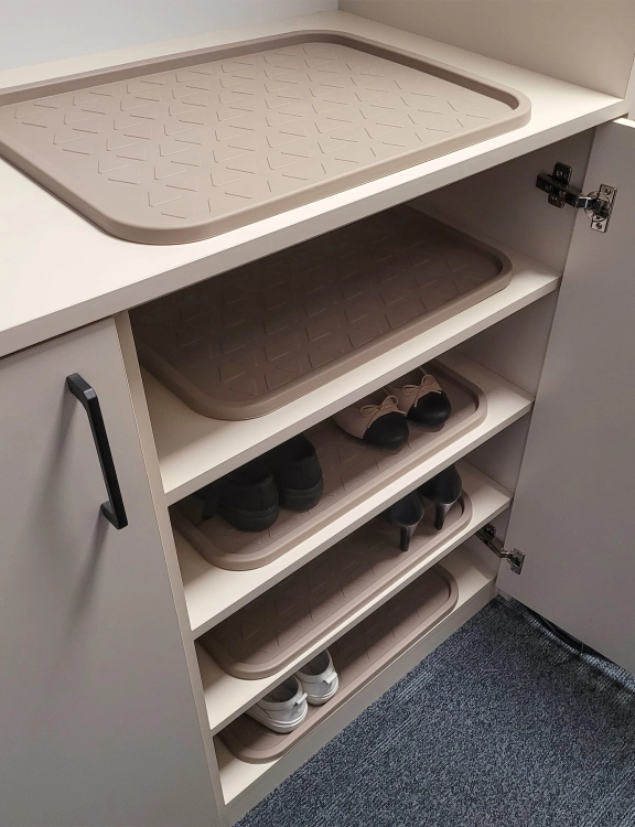 Efloor Organizer na buty do szafy Dumbo 38x50cm Beżowy