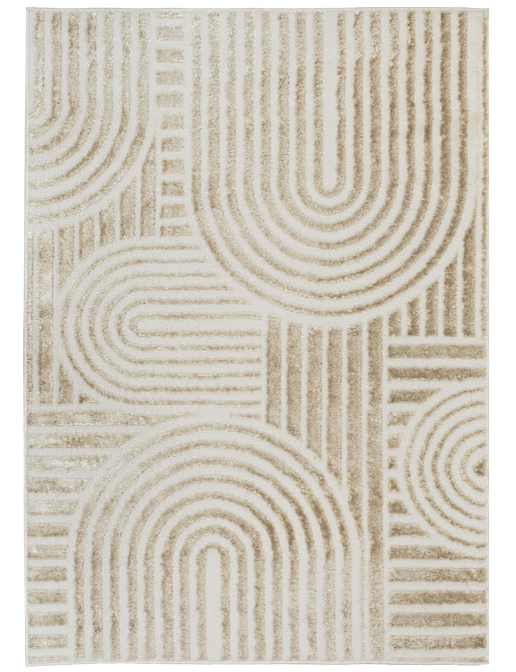 e-floor Dywan Nowoczesny Wenecja 120x170cm Abstrakcja Kremowy