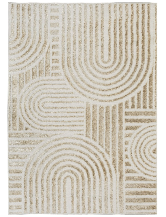 e-floor Dywan Nowoczesny Wenecja 200x280cm Abstrakcja Kremowy