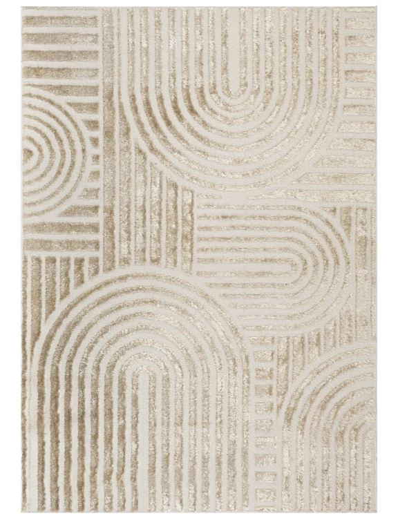 e-floor Dywan Nowoczesny Wenecja 200x280cm Abstrakcja Kremowy