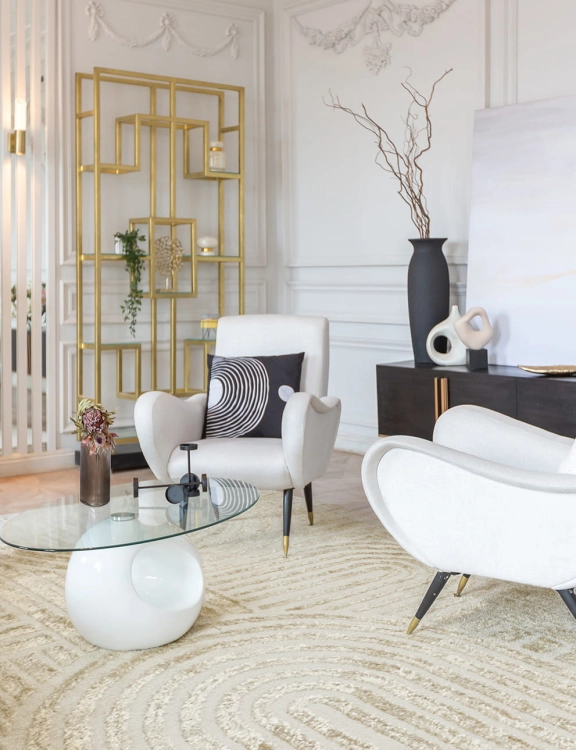 e-floor Dywan Nowoczesny Wenecja 200x280cm Abstrakcja Kremowy