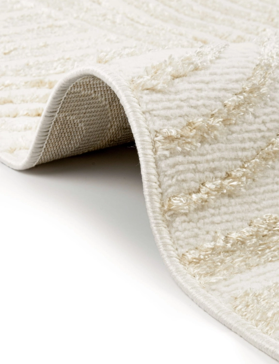 e-floor Dywan Nowoczesny Wenecja 67x120cm Abstrakcja Kremowy