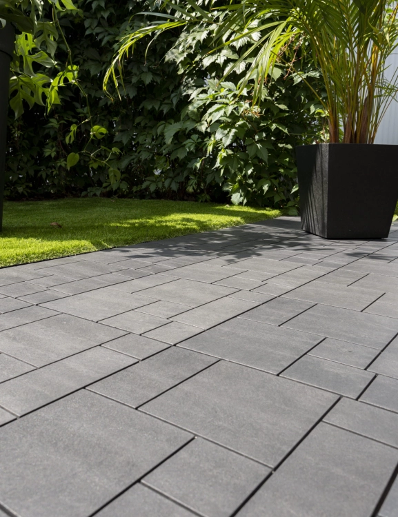 Efloor Płytka Tarasowa Paczka 6szt 30x30cm Stone Mosaic Graphite