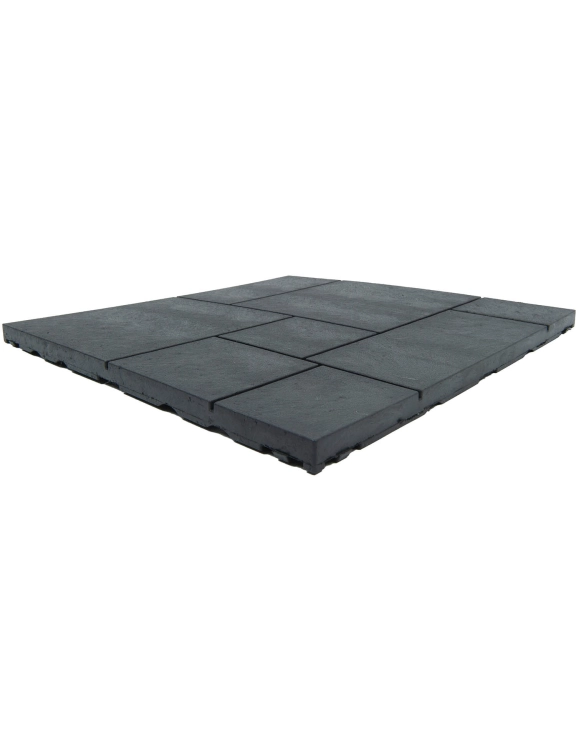 Efloor Płytka Tarasowa Paczka 6szt 30x30cm Stone Mosaic Graphite