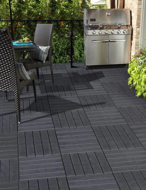 Efloor Płytka Tarasowa Paczka 6szt 30x30cm Natural Stone Graphite