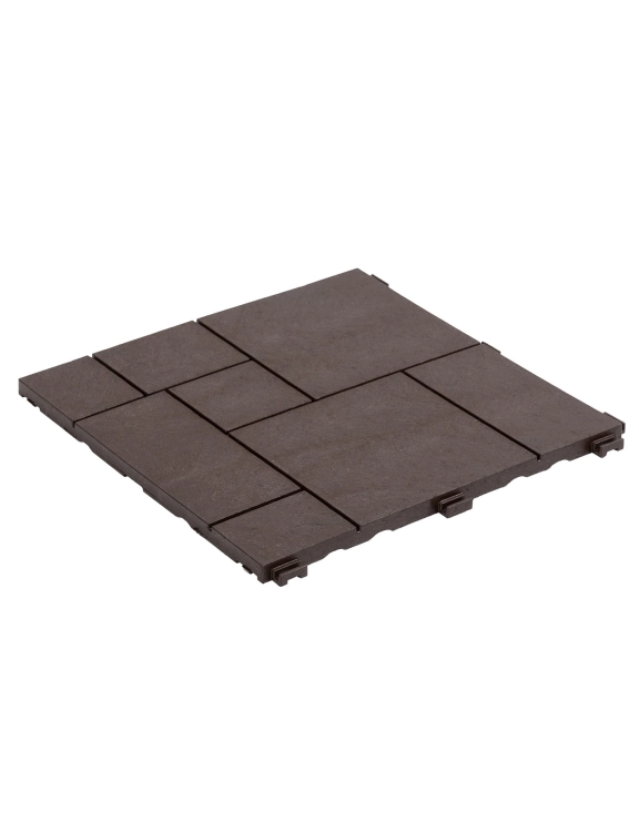 Efloor  Płytka Tarasowa Paczka 6szt 30x30cm Stone Mosaic Coffe