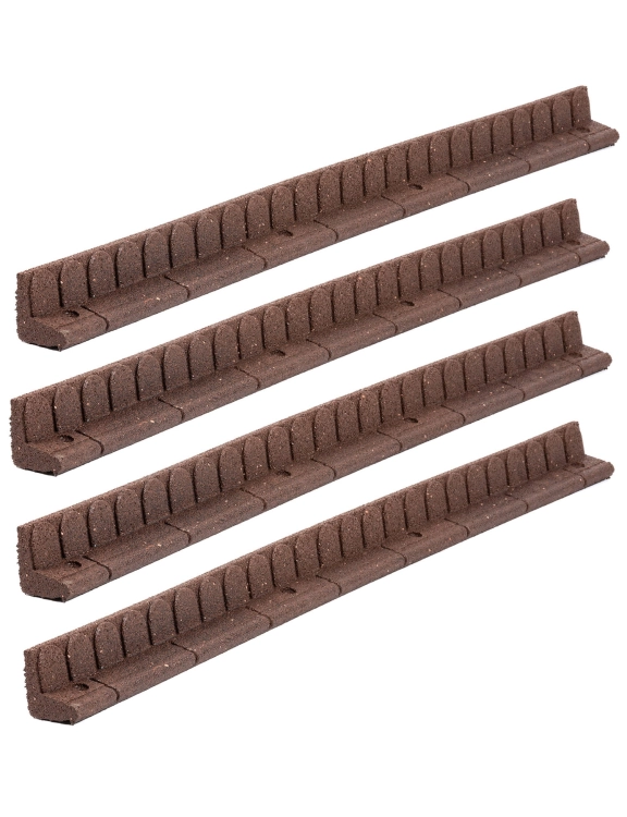 Efloor Obrzeże Trawnikowe Paczka 4szt + szpilki Mowing Brązowy 120dł.x7szer.x8wys.