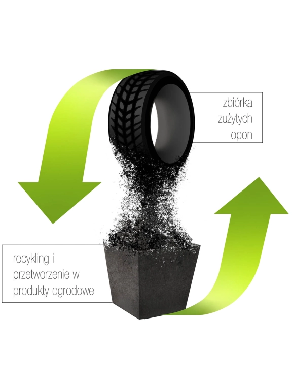 Efloor  Obrzeże Trawnikowe Paczka 4szt + szpilki Roman Stone Brązowy 120dł.x7szer.x8wys.