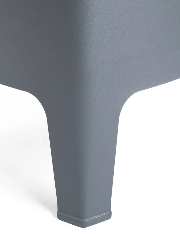 efloor Stolik Kawowy Ogrodowy Milane Szary 48,5x48,5x42cm na balkon i taras