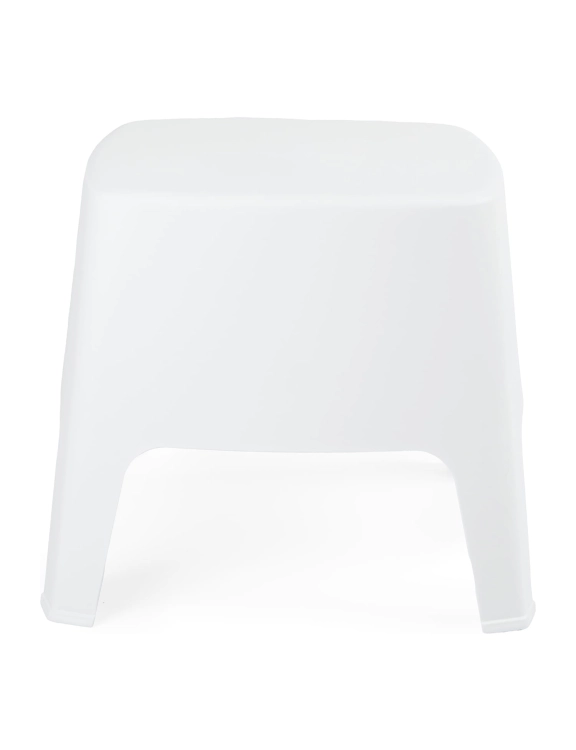 efloor Stolik Kawowy Ogrodowy Milane Biały 48,5x48,5x42cm na balkon i taras