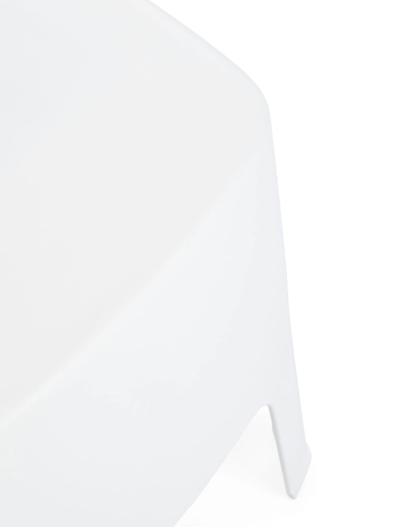 efloor Zestaw Mebli Ogrodowych Taras Balkon 2 Fotele Dumbo + Stolik Kawowy Milano Biały