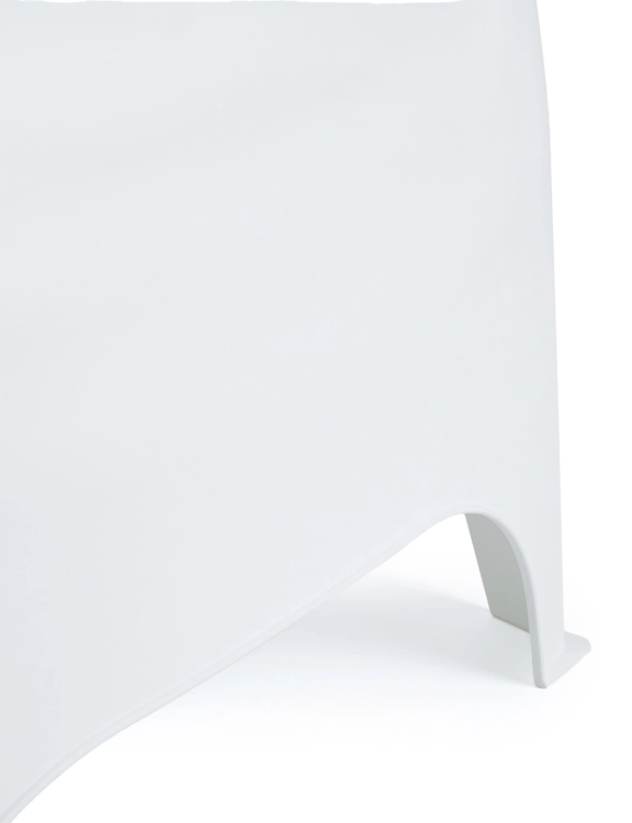 efloor Zestaw Mebli Ogrodowych Taras Balkon 2 Fotele Dumbo + Stolik Kawowy Milano Biały