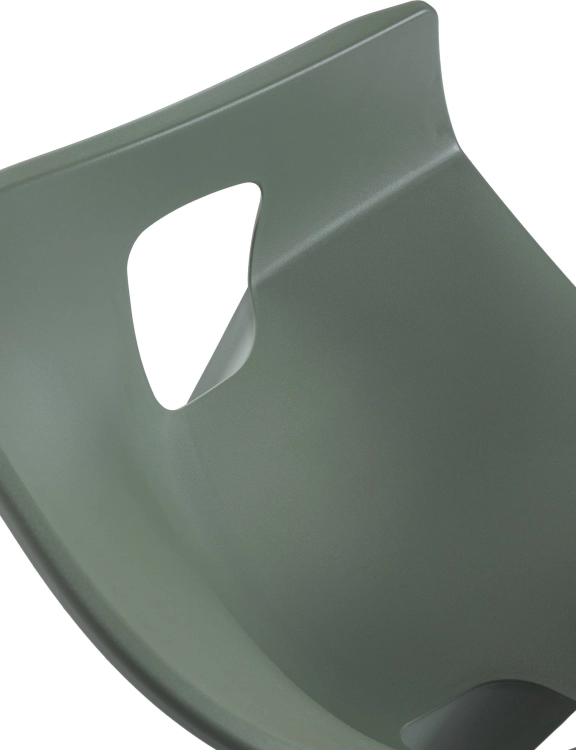 efloor Zestaw 2 Krzesła Ogrodowe Premo Zielony 63x56x82,5cm na balkon i taras