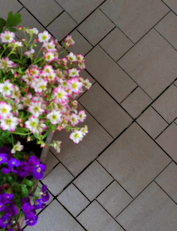 efloor_Płytka Tarasowa 30x30cm Stone Mosaic Prime Oak