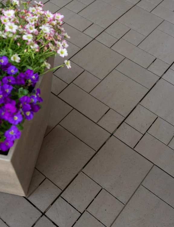 Efloor Płytki Tarasowe Paczka 6szt 30x30cm Stone Mosaic Prime Oak