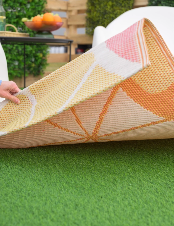 Efloor  Dywan Zewnętrzny 120x170cm Cytryny Żółty