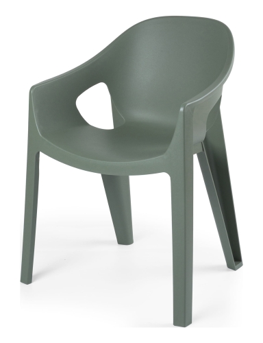 efloor  Krzesło Ogrodowe Premo Zielony 63x56x82,5cm na balkon i taras