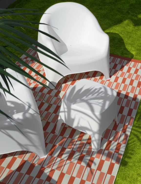 Efloor Fotel Ogrodowy Dumbo Biały