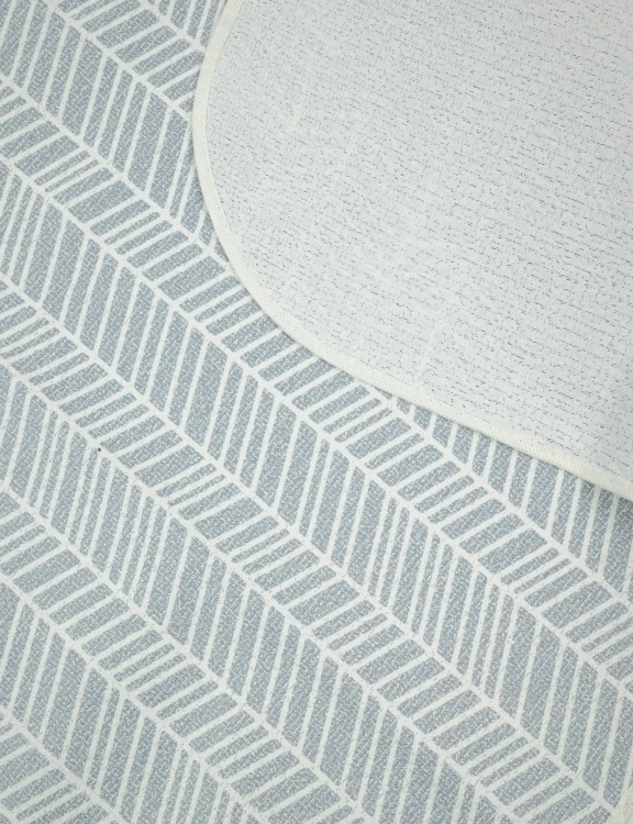 Efloor Obrus Ogrodowy Nizza 130x160cm Geometryczny Szary