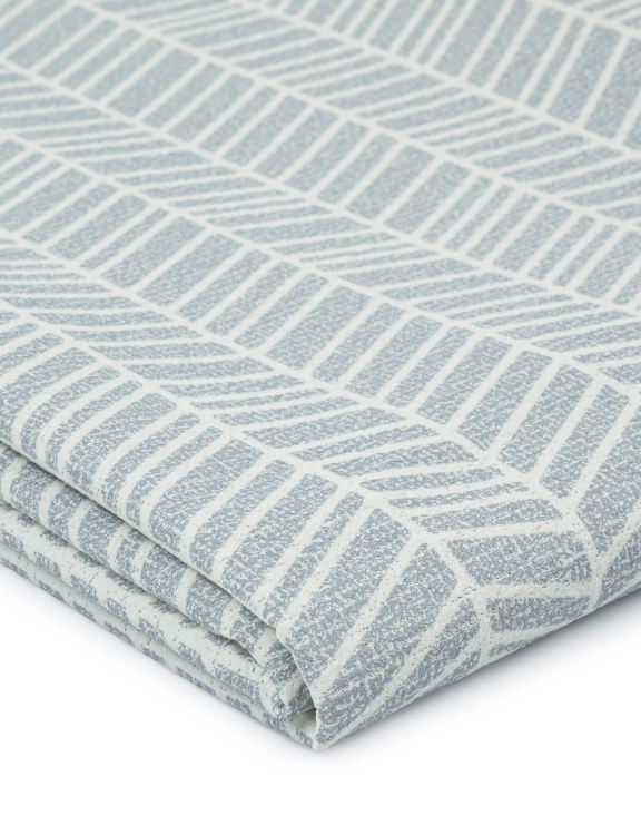 Efloor Obrus Ogrodowy Okrągły Nizza 160cm Geometryczny Szary