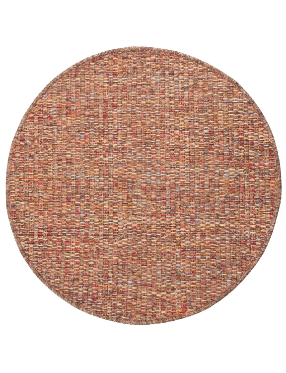 efloor Dywan na balkon Okrągły 80cm Crete Wielokolorowy