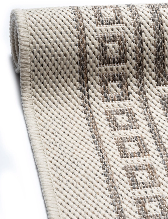 efloor Dywan płasko tkany Express 120x160cm Grecki Beżowy