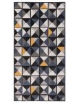 Dywan płasko tkany Shift 80x150cm Geometryczny Wielokolorowy
