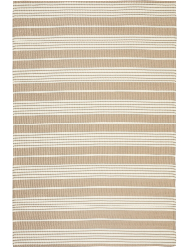 Efloor Dywan Zewnętrzny 120x170cm Pasy Beżowy