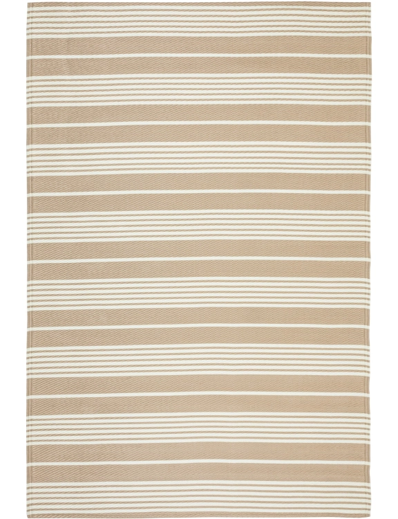 Efloor Dywan Zewnętrzny 120x170cm Pasy Beżowy