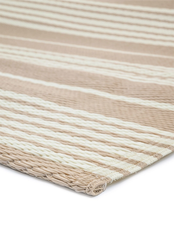 Efloor Dywan Zewnętrzny 120x170cm Pasy Beżowy