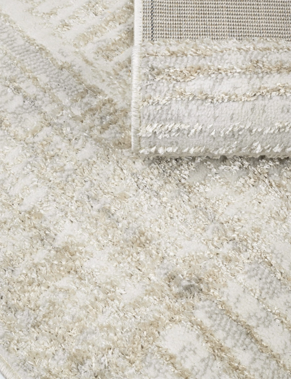 efloor Dywan Nowoczesny Wenecja 120x170cm Przecierka Kremowy