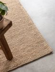 Dywan Jutowy Solea 160x230cm Bucle Naturalny Beżowy