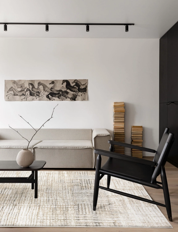 efloor Dywan Nowoczesny Wenecja 200x280cm Przecierka Kremowy